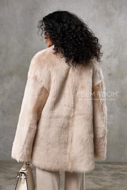 двухсторонняя шуба - дублёнка из тосканы