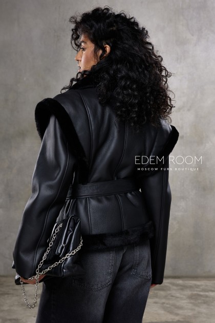 молодежная куртка - дублёнка 