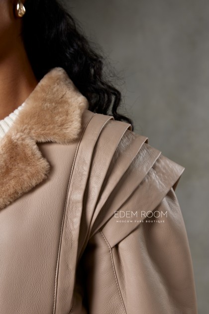 модная куртка - дублёнка