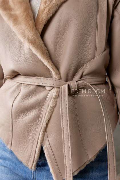 модная куртка - дублёнка