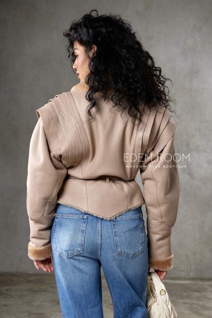 модная куртка - дублёнка