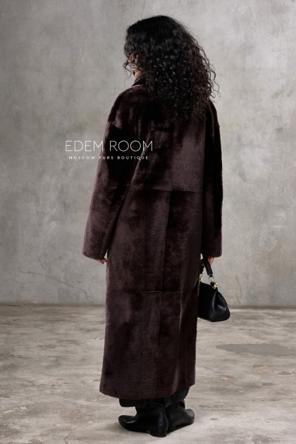 двухсторонняя шуба - дублёнка из мерино