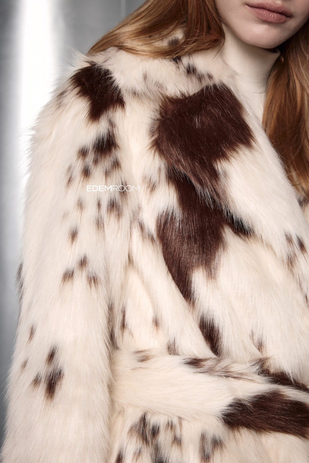 модная шуба из эко - тосканы