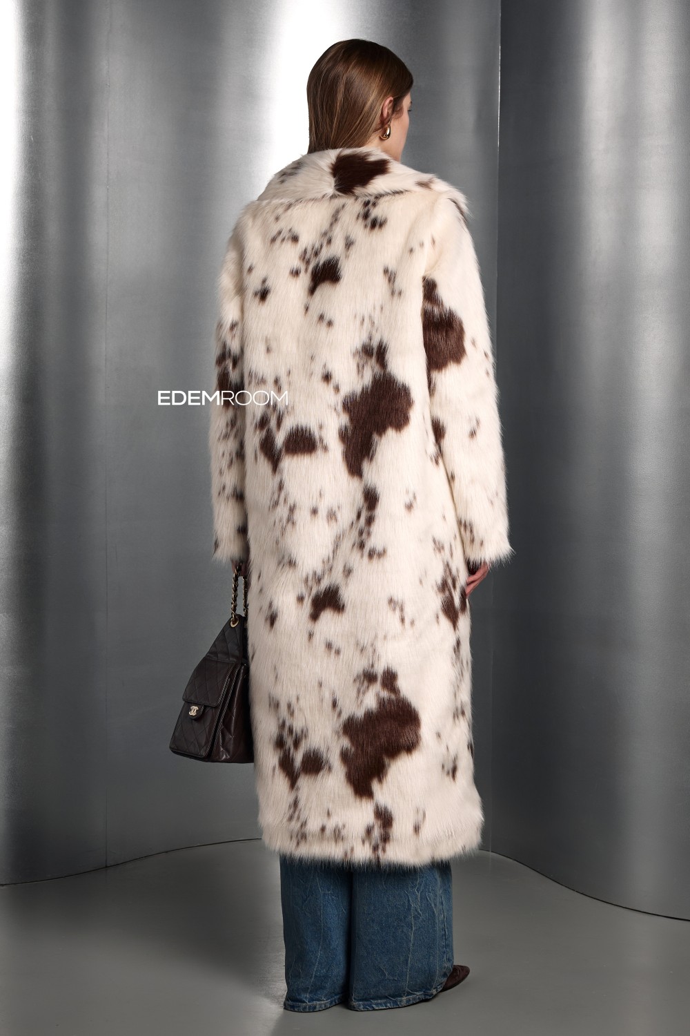 модная шуба из эко - тосканы