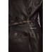 коричневый кожаная пиджак