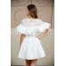 Роскошное белое платье 