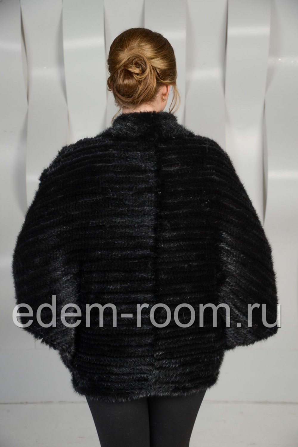 Куртка из вязаной норки