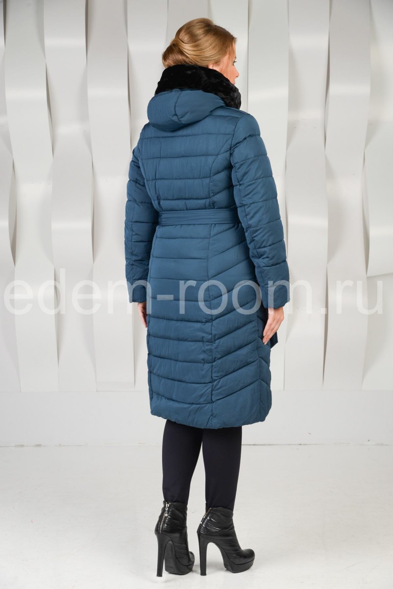 Женское зимнее пальто для больших размеров