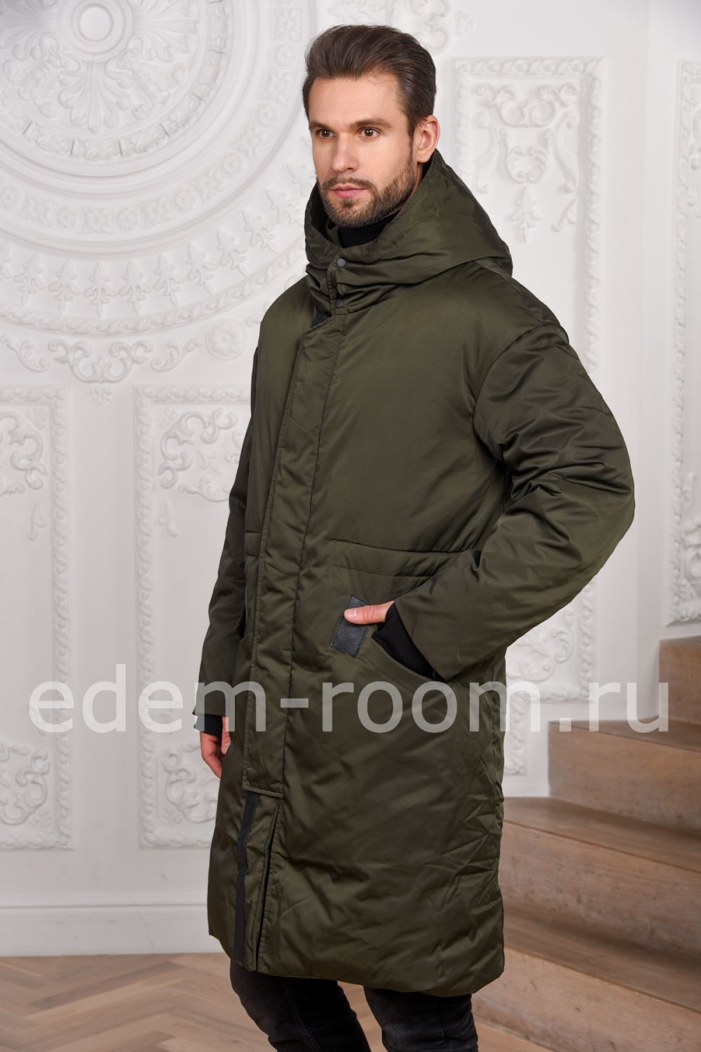 Пуховое пальто Boris Bidjan Saberi