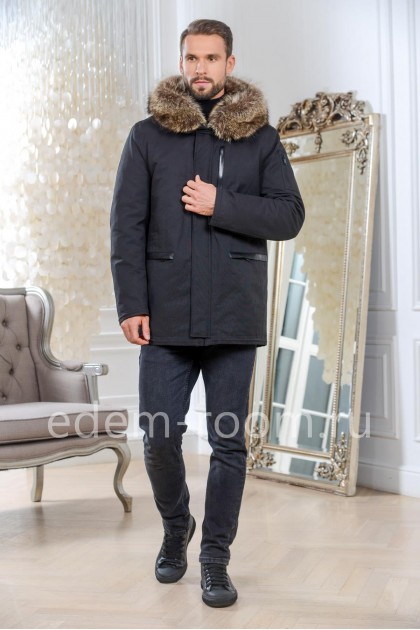 Зимняя куртка из ткани