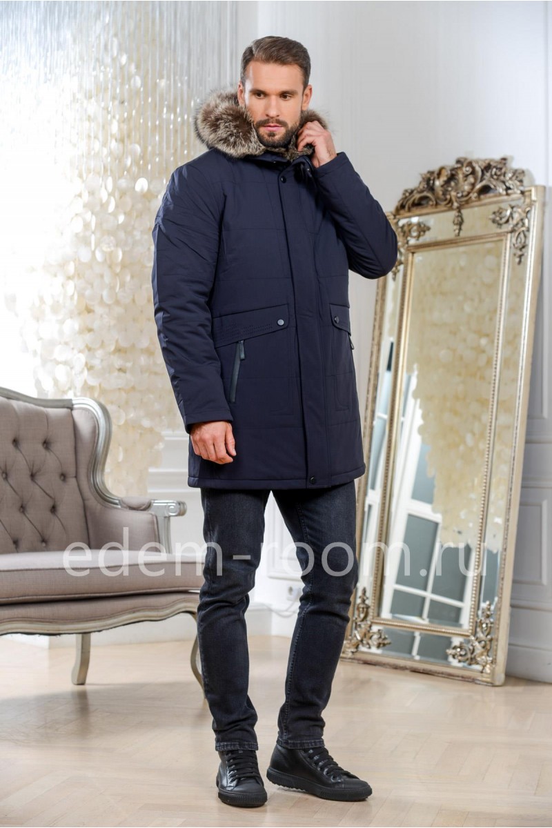 Тёплая мужская куртка 