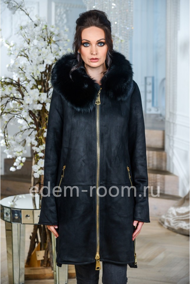 Удобная дублёнка иэ экомеха