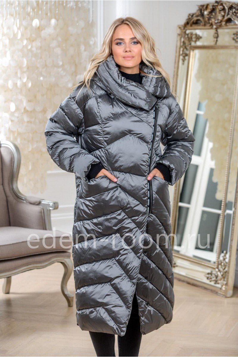 Купить Женскую пуховик - пальто в интернет магазине | Артикул: 133-2-115-SR