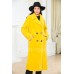 Лимонное пальто из шерсти 