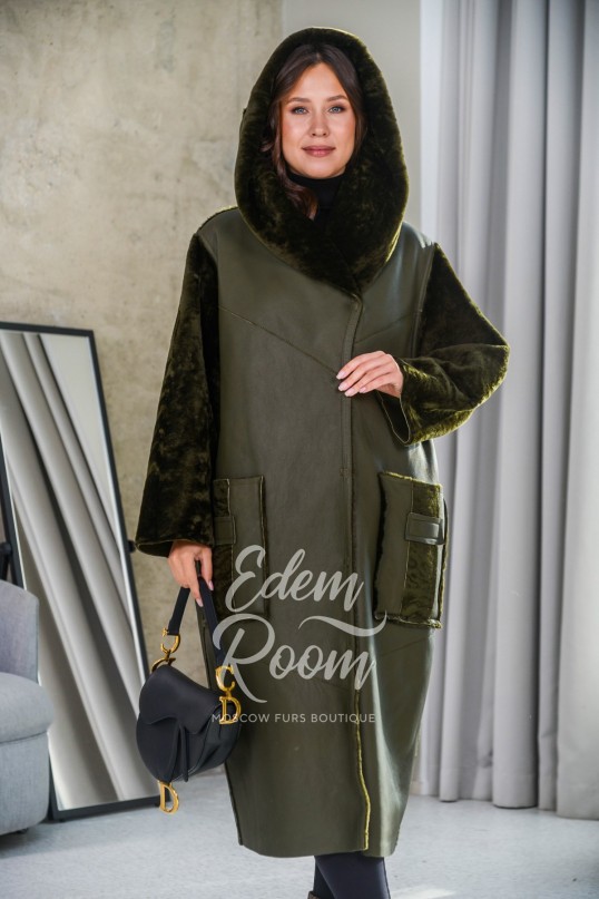 Современная дублёнка для женщин