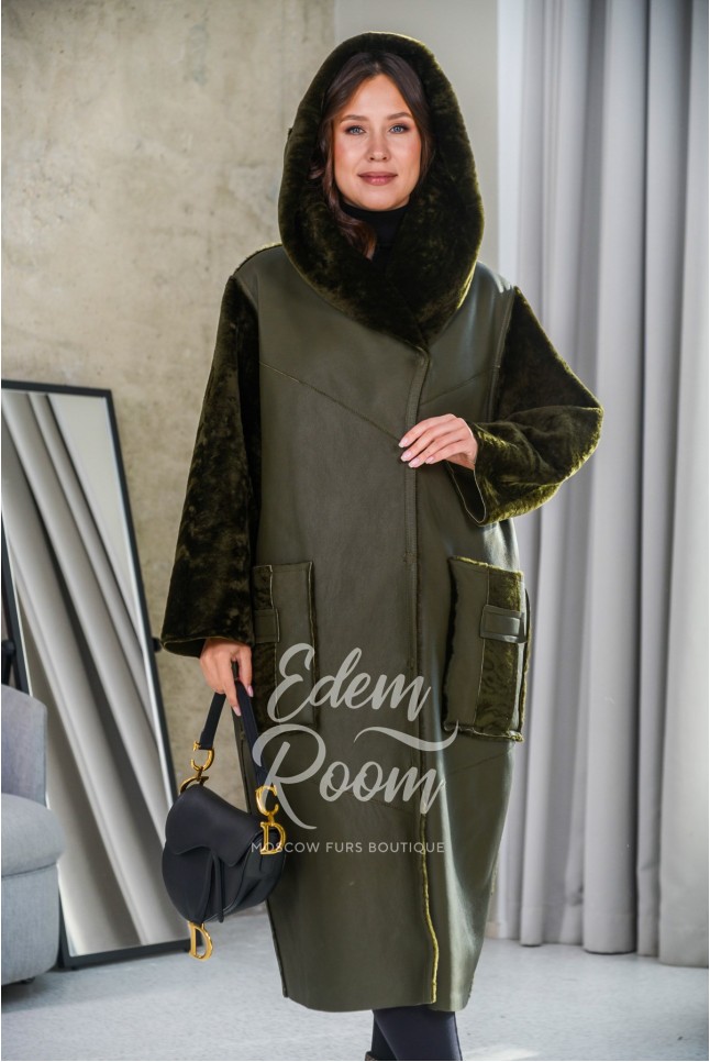 Современная дублёнка для женщин