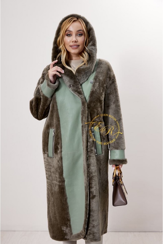 Дублёнка для женщин больших размеров