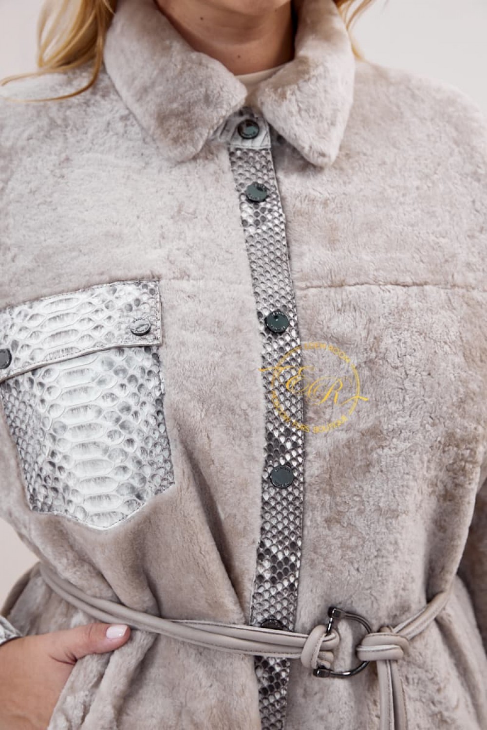 Эксклюзивная куртка - дублёнка из испанского мериноса