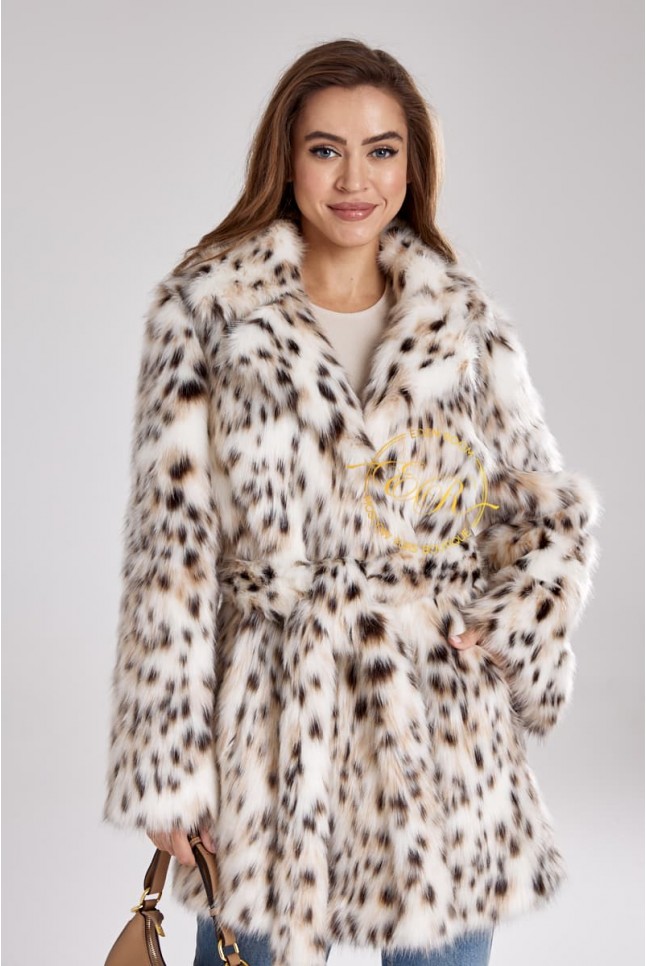 Модная шуба из экорыси