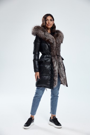 Зимние парки с мехом. Купить зимнюю женскую меховую парку в Москве ...