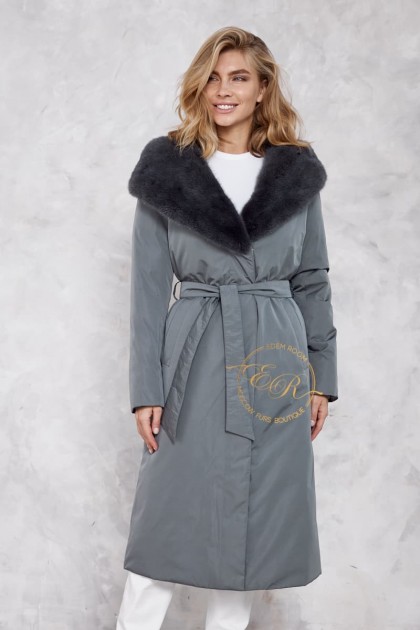 Зимнее пуховое пальто для женщин