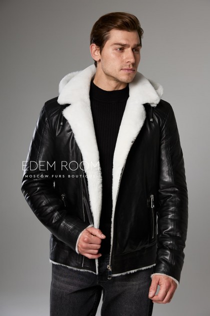 мужская куртка - дублёнка