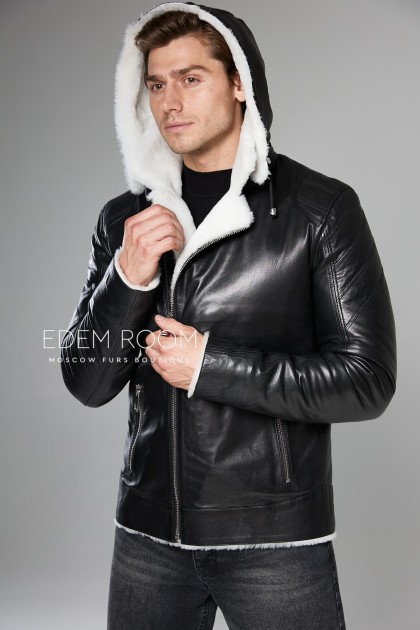 мужская куртка - дублёнка