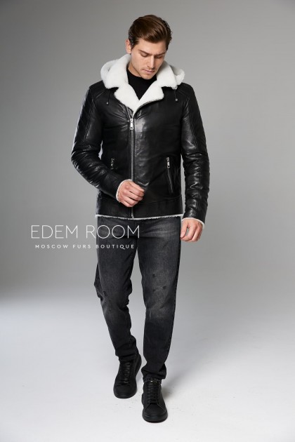 мужская куртка - дублёнка