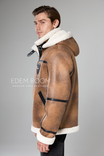 мужская куртка - дублёнка