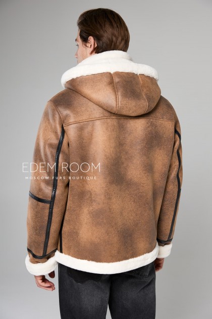 мужская куртка - дублёнка