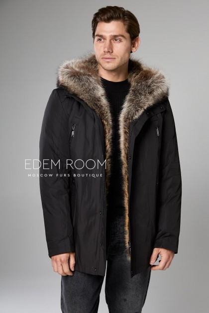 мужская меховая куртка 