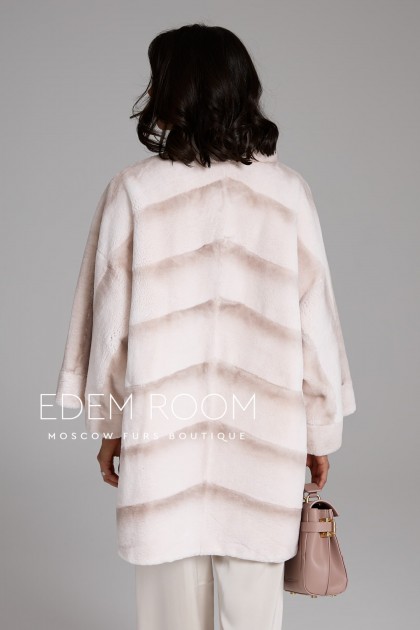 женская шуба из мех бобрика