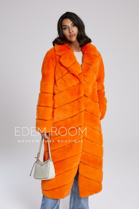 Яркая шуба из орилага