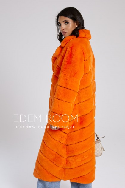 Яркая шуба из орилага