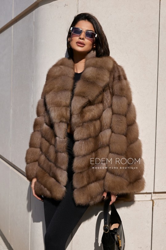 шуба из куницы - автоледи