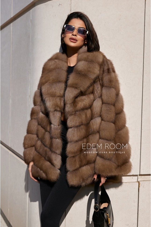 шуба из куницы - автоледи