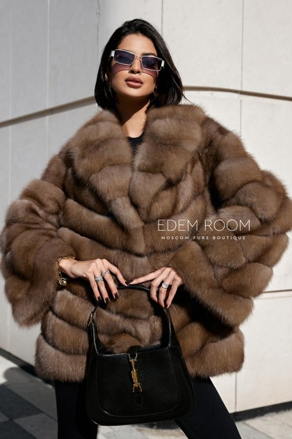 шуба из куницы - автоледи