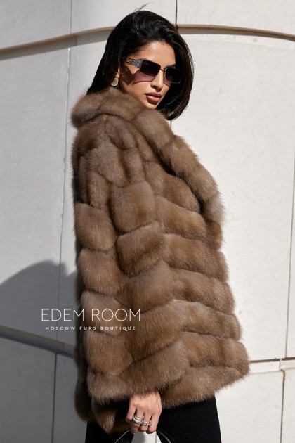 шуба из куницы - автоледи