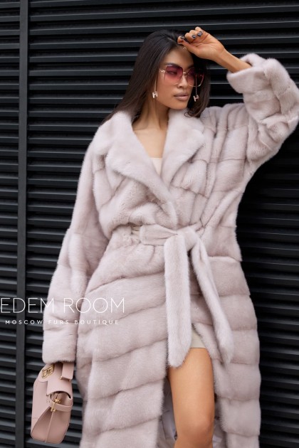 норковая шуба с поясом норковая шуба с поясом