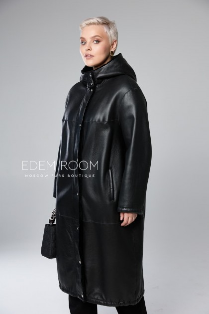 элитная облегчённая дублёнка 