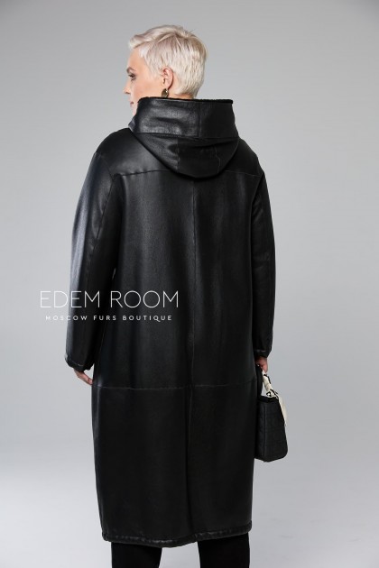 элитная облегчённая дублёнка 