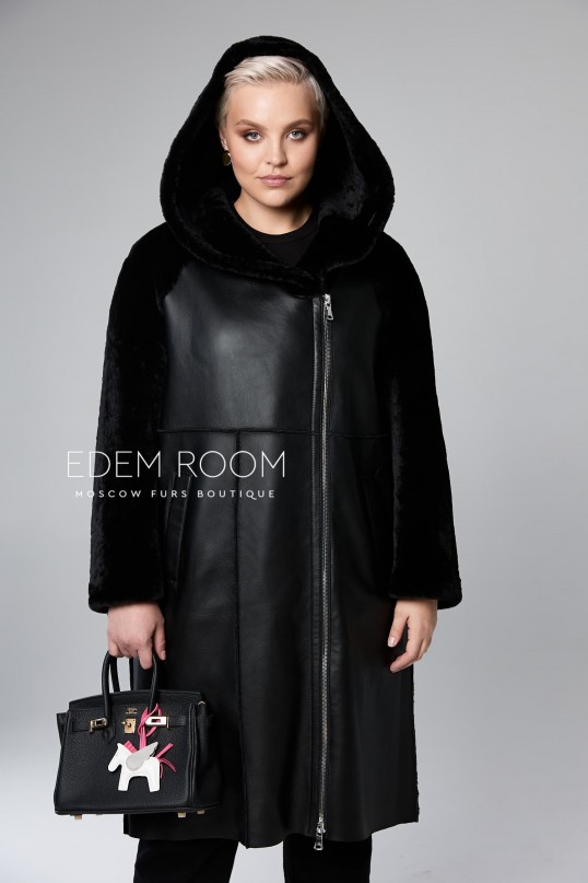 женская дублёнка из Турции