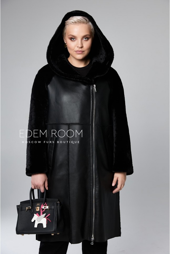 женская дублёнка из Турции