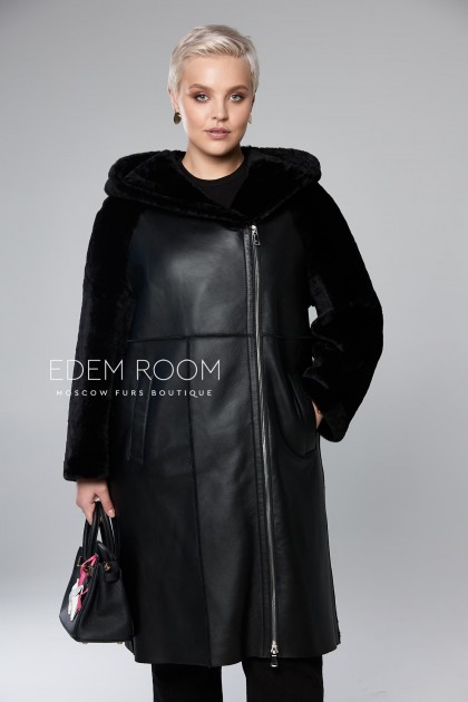 женская дублёнка из Турции