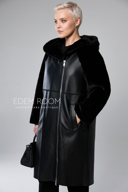 женская дублёнка из Турции