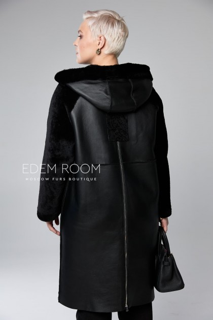 женская дублёнка из Турции