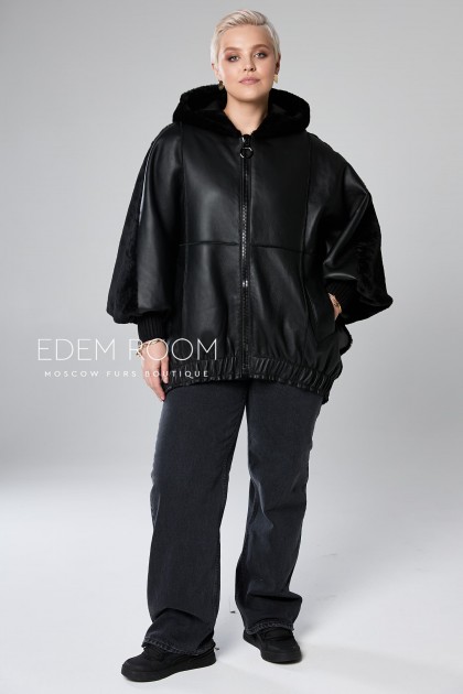 куртка - дублёнка на резинке