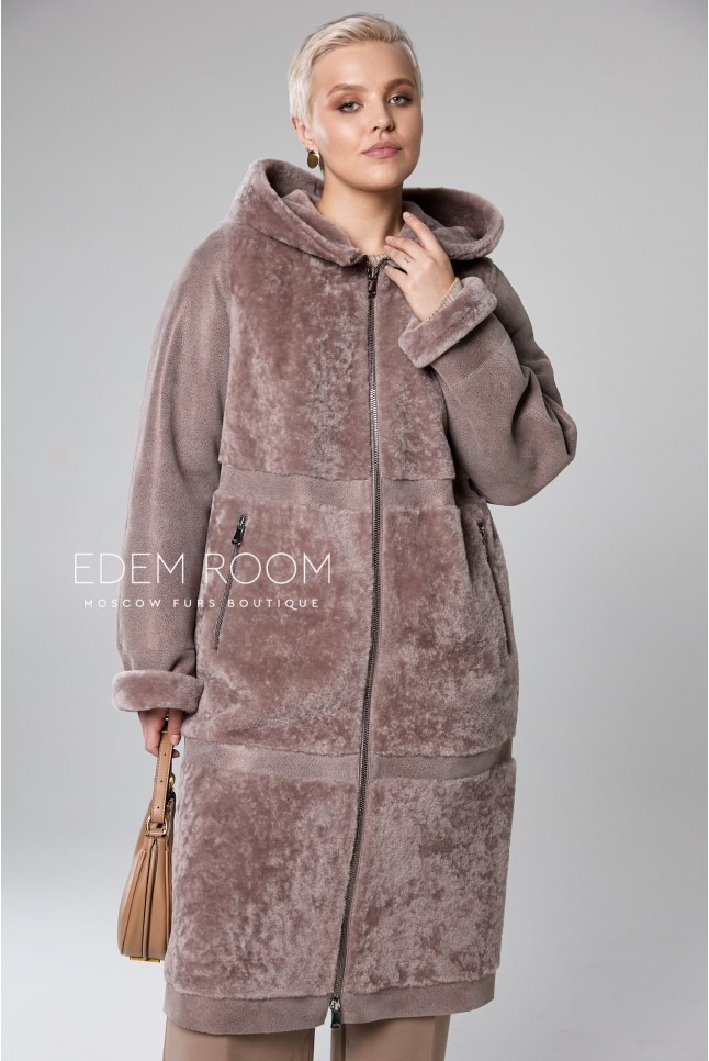 женская классическая дублёнка