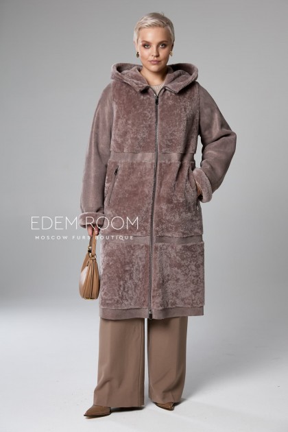 женская классическая дублёнка