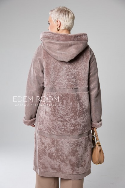 женская классическая дублёнка